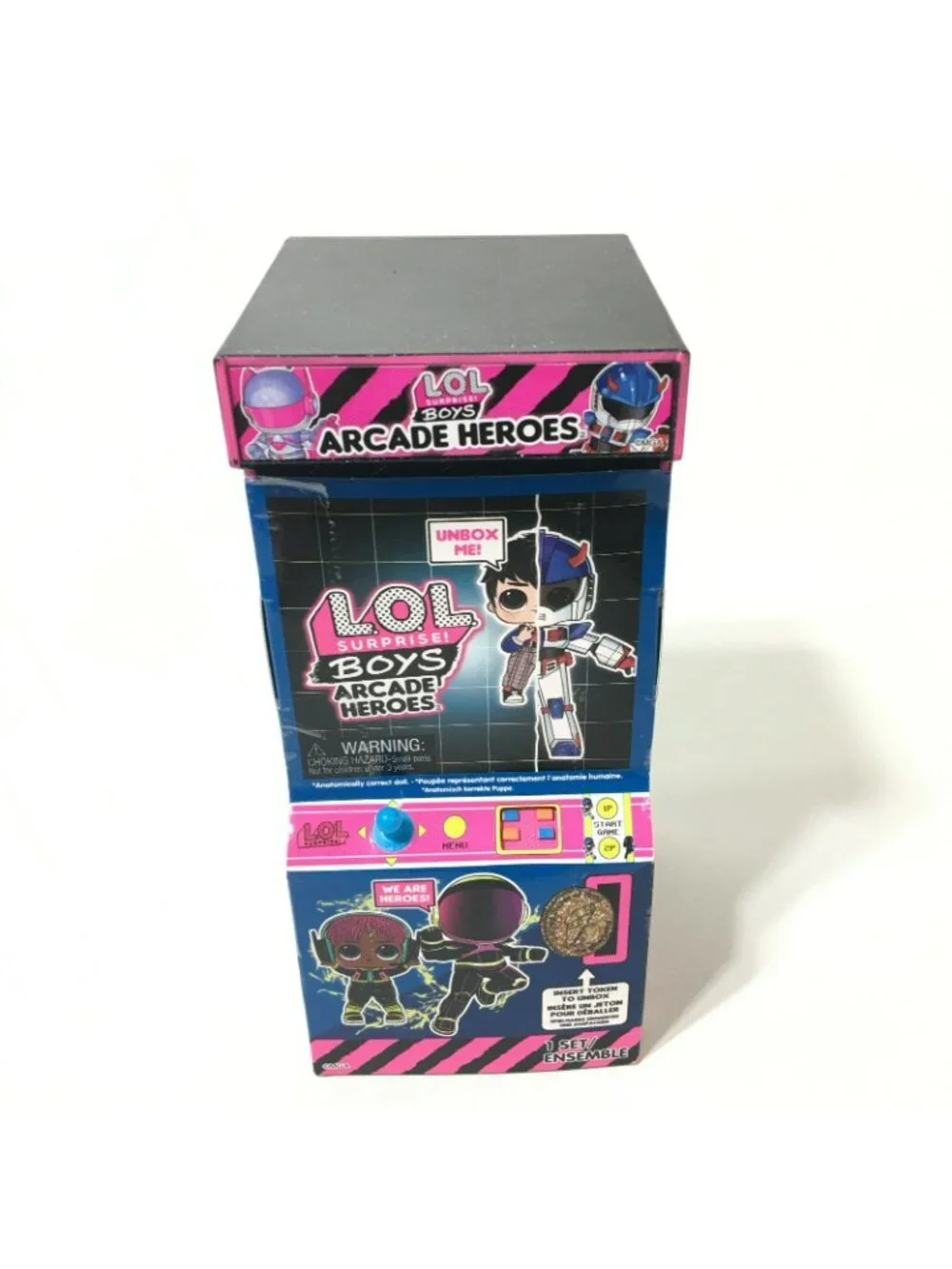 L.O.L Surprise Boys Arcade Heroes Cyber VR Dude 15 Surprises Series 1